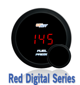 Red Digital Gauge Series