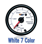 White 7 Color Gauge Series
